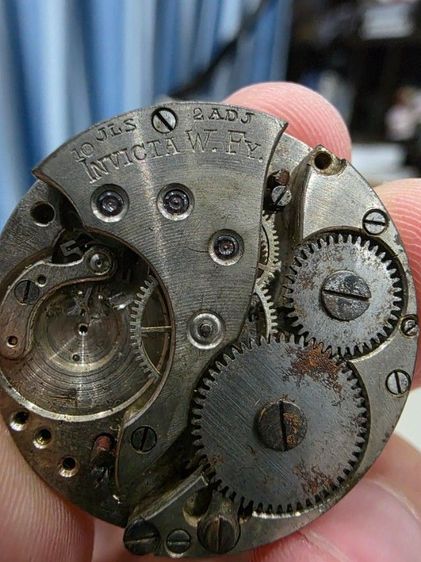 นาฬิกา สวิส รุ่นเก่า เก่าเก็บ หายาก ขายตามสภาพ ตัวเรือนเงินเก่า พร้อมส่งครับ รูปที่ 6