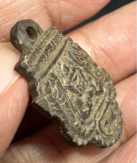 🙏พระราหูกะลาแกะ หลังจาร🙏   รูปที่ 4