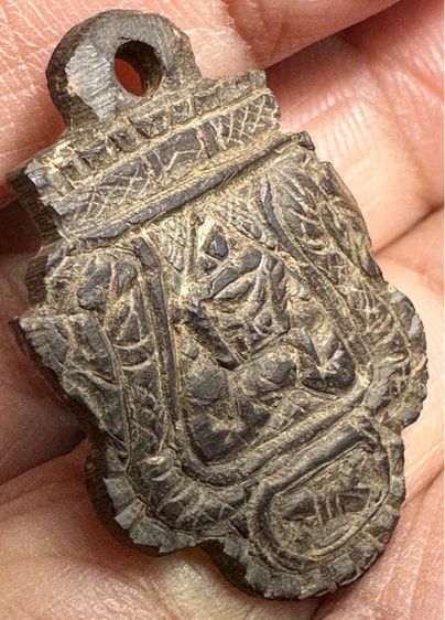 🙏พระราหูกะลาแกะ หลังจาร🙏   รูปที่ 3