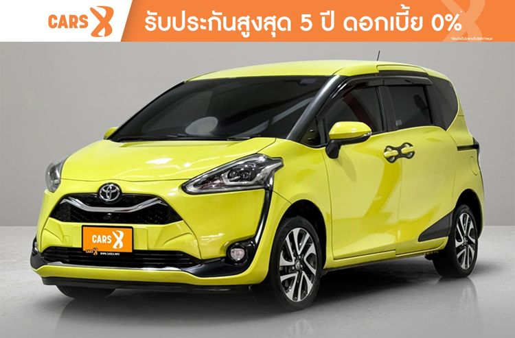 Toyota Sienta 2020 1.5 V Utility-car เบนซิน ไม่ติดแก๊ส เกียร์อัตโนมัติ เขียว