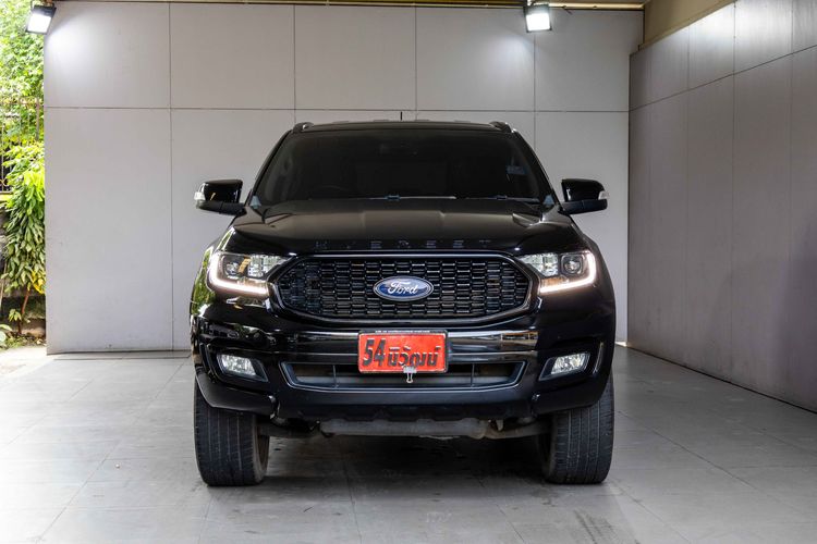 Ford Everest 2021 2.0 Titanium Sport Utility-car ดีเซล ไม่ติดแก๊ส เกียร์อัตโนมัติ ดำ รูปที่ 2