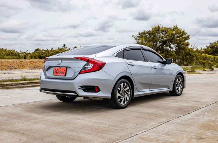Honda Civic 2021 1.8 E i-VTEC Sedan เบนซิน ไม่ติดแก๊ส เกียร์อัตโนมัติ เทา รูปที่ 4