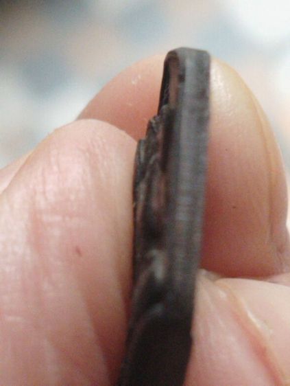 พระปิดตาห้าเหลี่ยมหลวงพ่อทองดำเนื้อทองแดงรุ่นแรกปี๒๑ รูปที่ 6