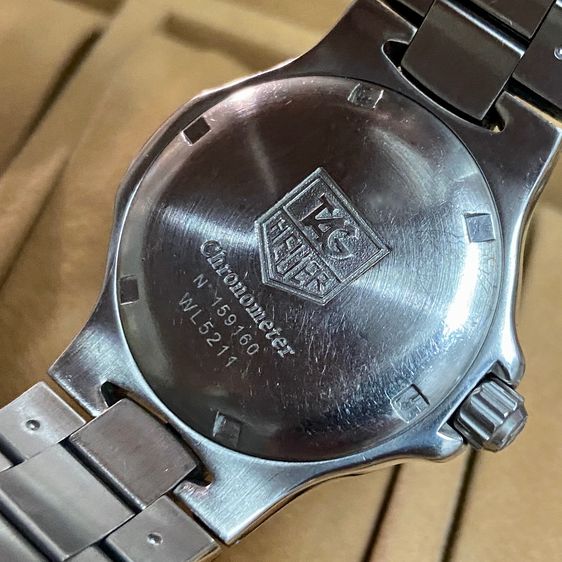 Tag Heuer Kirium หน้าดำ เครื่องออโต้ Boy Size. รูปที่ 6