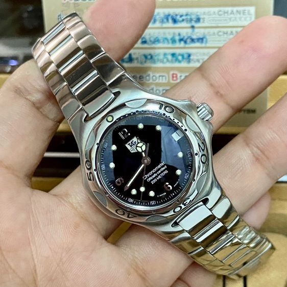 Tag Heuer Kirium หน้าดำ เครื่องออโต้ Boy Size.