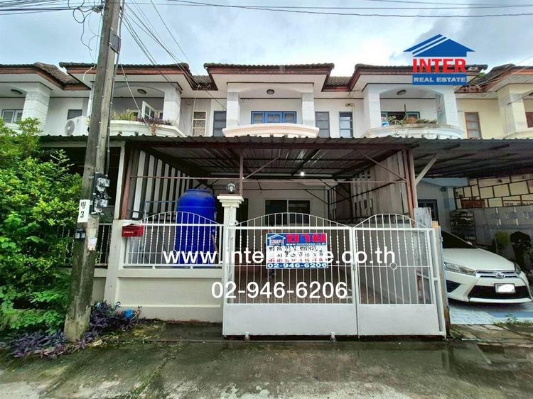 ทาวน์เฮ้าส์ 2 ชั้น 21.7 ตร.ว. ทาวน์เฮ้าส์ ซอยไทรม้าซอย11 ใกล้เซ็นทรัลพลาซา รัตนาธิเบศร์ ถนนรัตนาธิเบศร์ ถนนไทรม้า11 เมืองนนทบุรี นนทบุรี