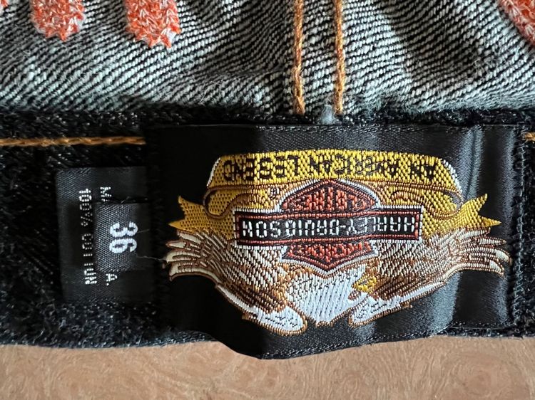 กางเกงยีนส์ HARLEY DAVIDSON มือหนึ่ง รูปที่ 7