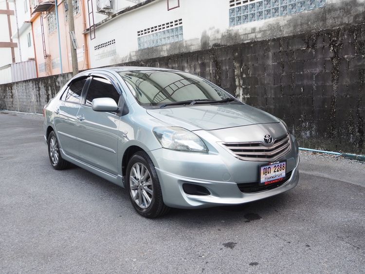 Toyota Vios 2013 1.5 E Sedan เบนซิน ไม่ติดแก๊ส เกียร์อัตโนมัติ เทา รูปที่ 2