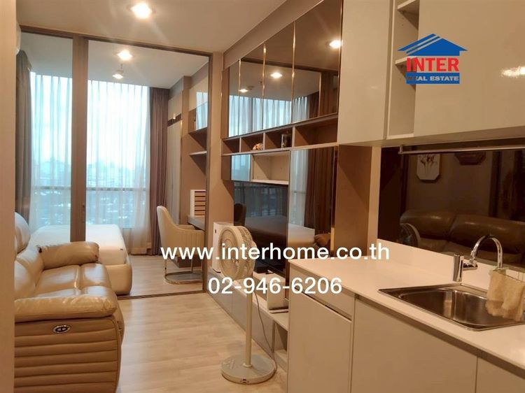 คอนโดมิเนียม 34.36 ตร.ม. นิชไพรด์ เตาปูน-อินเตอร์เชนจ์ ใกล้MRTเตาปูน ถนนประชาราษฎร์สาย2 ถนนประชาชื่น-กรุงเทพนนท์ เขตบางซื่อ กรุงเทพมหานคร รูปที่ 4