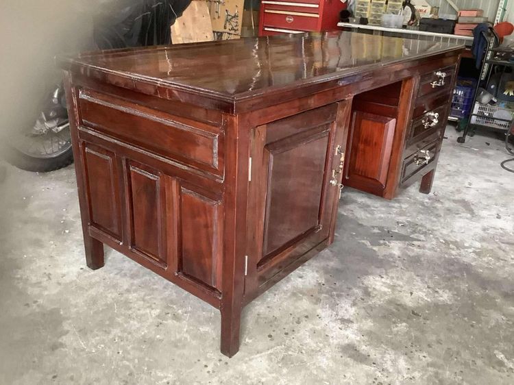 โต๊ะบัญชีไม้มะค่า รูปที่ 11