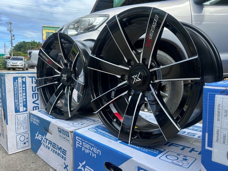 อะลูมิเนียมอัลลอย 18" อื่นๆ ล้อแม็กใบพัด 18 6รู สวยๆสเปคงาม