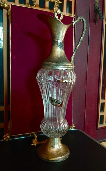 ฝรั่งเศส..เหยือกหลุยส์เก่าโบราณงานฝรั่งเศสแท้สภาพเยี่ยม รูปที่ 12