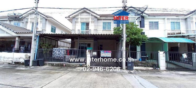ทาวน์เฮ้าส์ 2 ชั้น 25.4 ตร.ว. หมู่บ้านพฤกษาวิลล์41 ติวานนท์-รังสิต ถนนติวานนท์ ถนนบางกะดีสายใน เมืองปทุมธานี ปทุมธานี