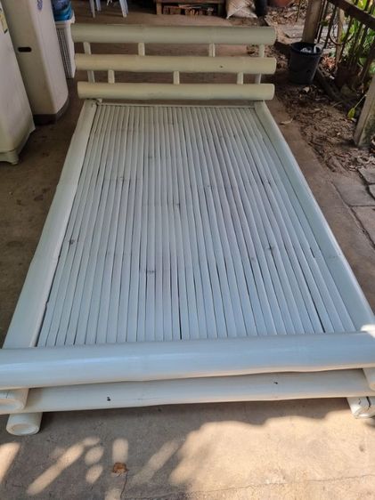 เตียงไม้ไผ่ 3.5 ฟุต มือสอง รูปที่ 4