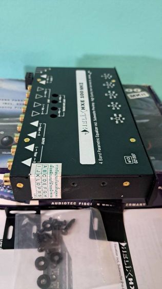 ขายเครื่องเสียงรถยนต์ไฮเอ็นมือสองแบรนด์ HELIX ยกชุด 5 รายการ ใช้งานน้อยสภาพดี(แยกชิ้นได้) รูปที่ 9