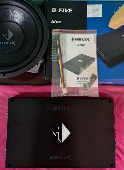 ขายเครื่องเสียงรถยนต์ไฮเอ็นมือสองแบรนด์ HELIX ยกชุด 5 รายการ ใช้งานน้อยสภาพดี(แยกชิ้นได้) รูปที่ 2