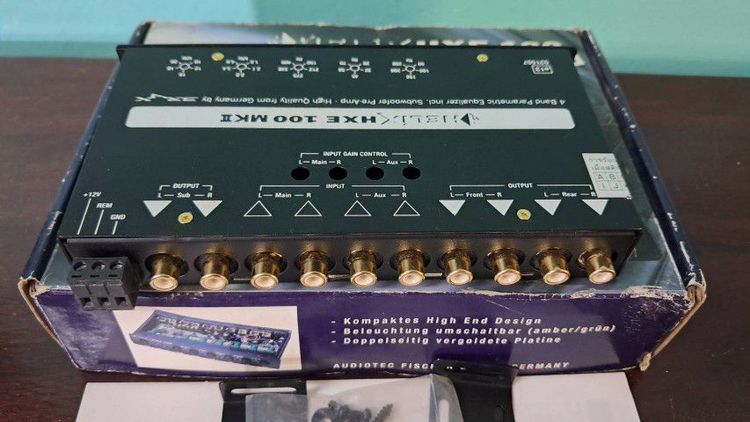 ขายเครื่องเสียงรถยนต์ไฮเอ็นมือสองแบรนด์ HELIX ยกชุด 5 รายการ ใช้งานน้อยสภาพดี(แยกชิ้นได้) รูปที่ 10