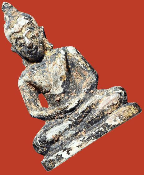 ให้เช่า พระบ้านในตำนาน หายากที่สุด พระแก้วกรุฮอด แห่งอาณาจักรล้านนา พิมพ์พระพุทธ  วรรณะเหลือง รูปที่ 8