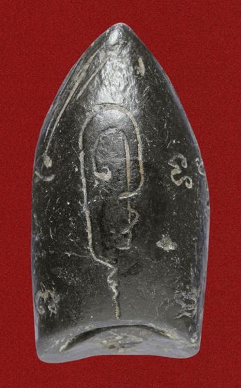 🌞 พระกริ่งคลองตะเคียน วัดประดู่ทรงธรรม พิมพ์หน้าใหญ่ ไหล่ยก  เนื้อดินเผา สีดำ รูปที่ 16