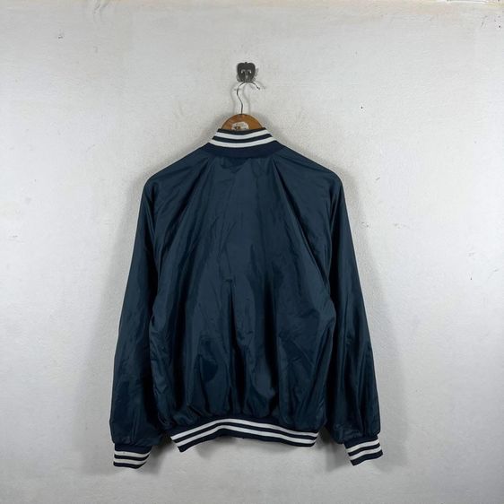 เสื้อแจ็คแก็ต Made in USA 🇺🇸 แท้ 💯 size M วัดจริง ขนาดอก 22.5 ยาว 26.5 สภาพใหม่มาก สีกรมเข้ม ตัดเย็บดีมาก ทรงสวย สีซัปใน หายากน่าสะสมครับ รูปที่ 6