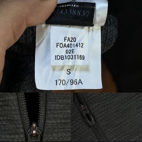 เสื้อ Oakley สีดำมีฮู้ด มีกระเป๋า กระเป๋าอกซิป  รูปที่ 2