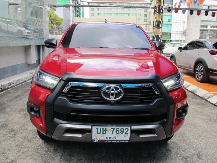 Toyota Hilux Revo 2023 2.4 Prerunner G Rocco Pickup ดีเซล ไม่ติดแก๊ส เกียร์อัตโนมัติ แดง รูปที่ 3