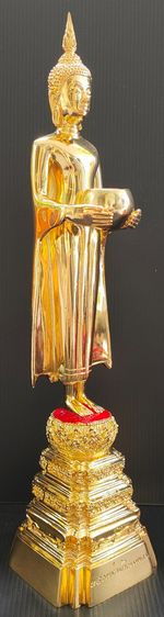 หลวงพ่อบ้านแหลม วัดเพชรสมุทร สูง 14.5 นิ้ว กาหลั่ยทอง สวย รูปที่ 3