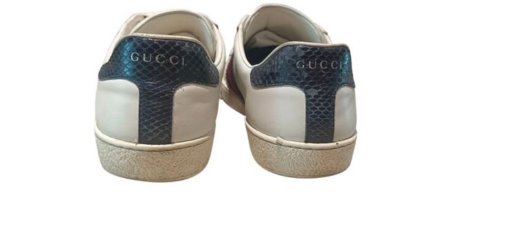 Gucci Sneakers Blue Red stripe รูปที่ 2
