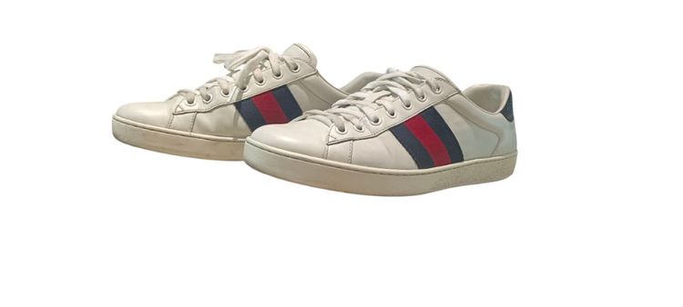 Gucci Sneakers Blue Red stripe รูปที่ 6