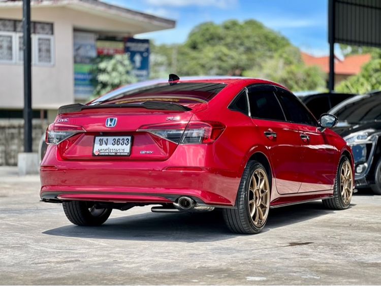 Honda Civic 2022 2.0 eHEV RS Sedan ไฮบริด ไม่ติดแก๊ส เกียร์อัตโนมัติ แดง รูปที่ 4