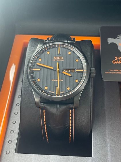 Mido Multifort Escape Horween Special Edition