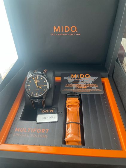 Mido Multifort Escape Horween Special Edition รูปที่ 6