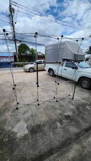 Popup Pull Frame Backdrop 2.60 คูณ 2.60 อุปกรณ์ครับ