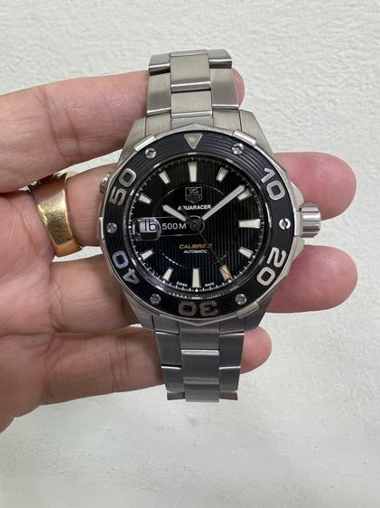 ดำ TAG HEUER AQUARACER Leonardo ออโตเมติก 43 mm. 