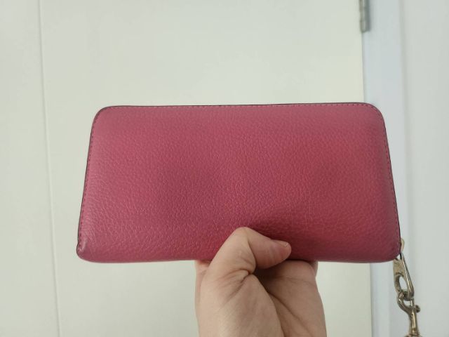 กระเป๋าตัง ใบยาว  coach แท้  มือสอง รูปที่ 5