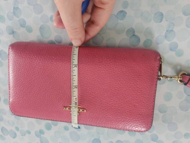 กระเป๋าตัง ใบยาว  coach แท้  มือสอง รูปที่ 3