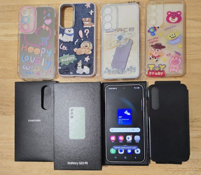 SAMSUNG GALAXY S23 FE 128GB สี MINT สภาพเหมือนใหม่ ไม่มีรอย อุปกรณ์ครบ