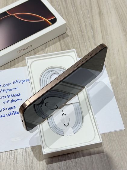 iPhone 16 Pro max 1 TB  desert titanium รูปที่ 6