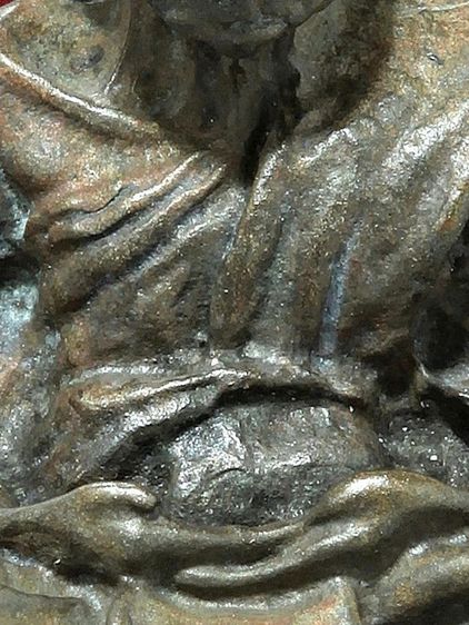 🔖พระรูปเหมือนหลวงปู่ทิม วัดละหารไร่ รุ่นไตรมาส ปี 2518  รูปที่ 6