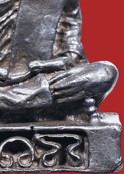 🔆พระรูปหล่อลอยองค์อุดกริ่ง อาจารย์นำ ชินวโร วัดดอนศาลา รุ่นแรก ปี 19 ก้นเงิน รูปที่ 12