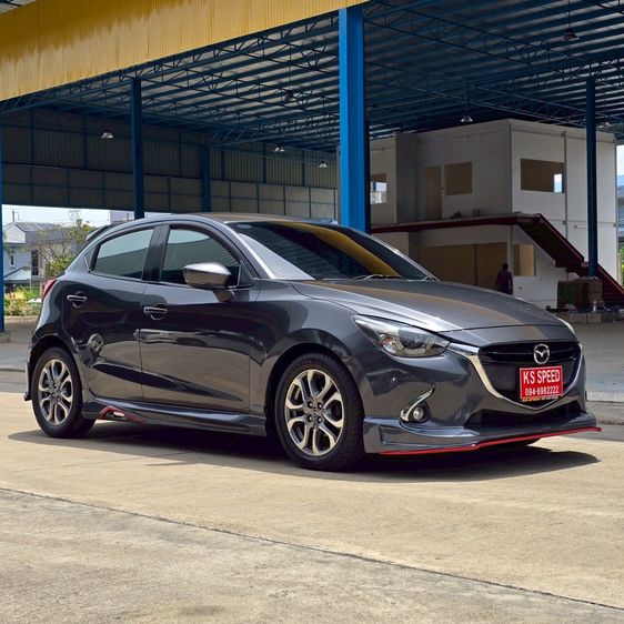 Mazda Mazda 2 2018 1.5 XD Sport High Plus L Sedan ดีเซล ไม่ติดแก๊ส เกียร์อัตโนมัติ เทา รูปที่ 3