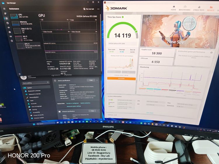 แลก-ขายคอม PC  i5-10500 Ram 16g เพิ่มการ์ดจอ 3090, 5700 ได้ เพิ่มจอ 4k ได้ ผ่อน Shopee ได้ รูปที่ 2