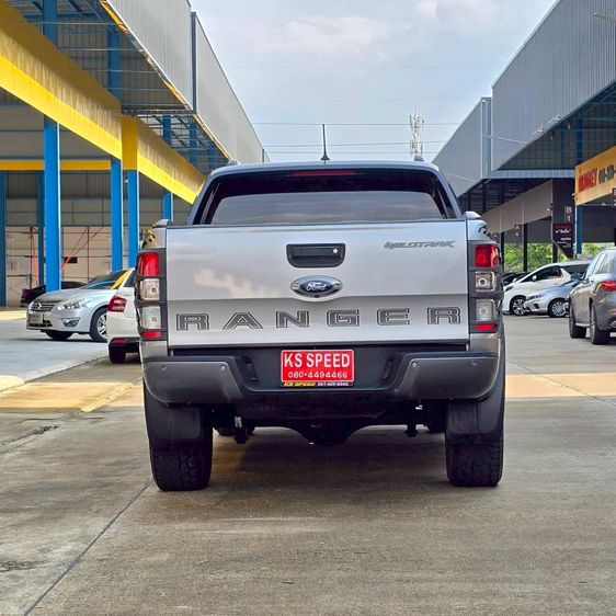 Ford Ranger 2019 2.0 Hi-Rider Wildtrak Pickup ดีเซล ไม่ติดแก๊ส เกียร์อัตโนมัติ เทา รูปที่ 4