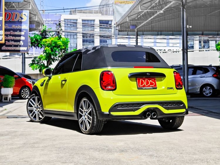 Mini CONVERTIBLE 2022 2.0 S Sedan เบนซิน เกียร์อัตโนมัติ เหลือง รูปที่ 4