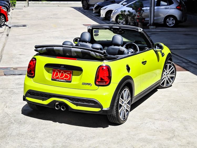 Mini CONVERTIBLE 2022 2.0 S Sedan เบนซิน เกียร์อัตโนมัติ เหลือง รูปที่ 3