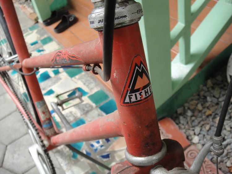 FISHER เฟรม โคโมลี่ ล้อ 700 c เกียร์ ซิงเกิ้ลสปีด รถขี่ดี นิ่ง ไว รูปที่ 5