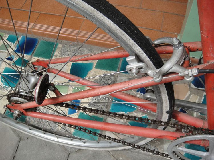 FISHER เฟรม โคโมลี่ ล้อ 700 c เกียร์ ซิงเกิ้ลสปีด รถขี่ดี นิ่ง ไว รูปที่ 3