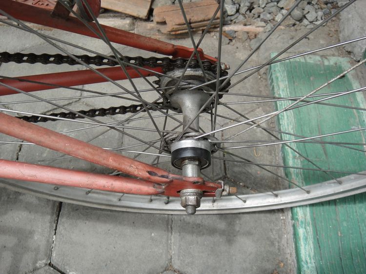 FISHER เฟรม โคโมลี่ ล้อ 700 c เกียร์ ซิงเกิ้ลสปีด รถขี่ดี นิ่ง ไว รูปที่ 14