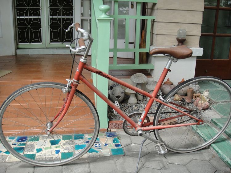 FISHER เฟรม โคโมลี่ ล้อ 700 c เกียร์ ซิงเกิ้ลสปีด รถขี่ดี นิ่ง ไว รูปที่ 12