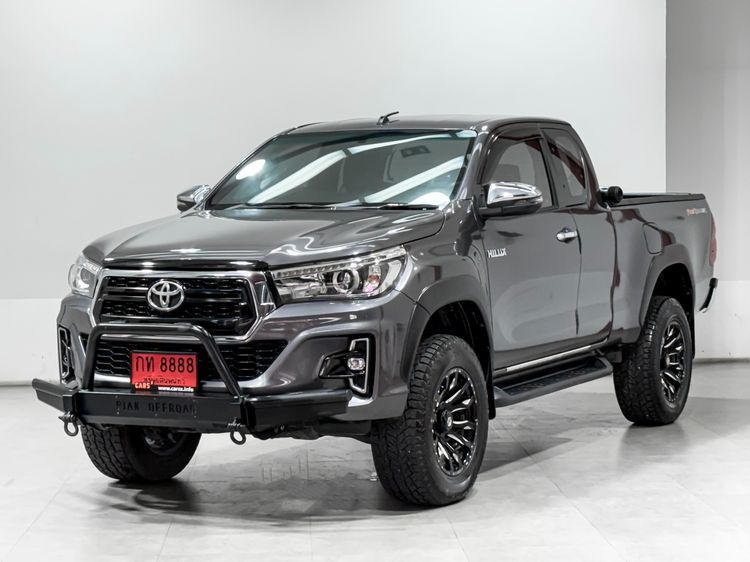 Toyota Hilux Revo 2020 2.4 Prerunner E Plus Pickup ดีเซล เกียร์ธรรมดา เทา